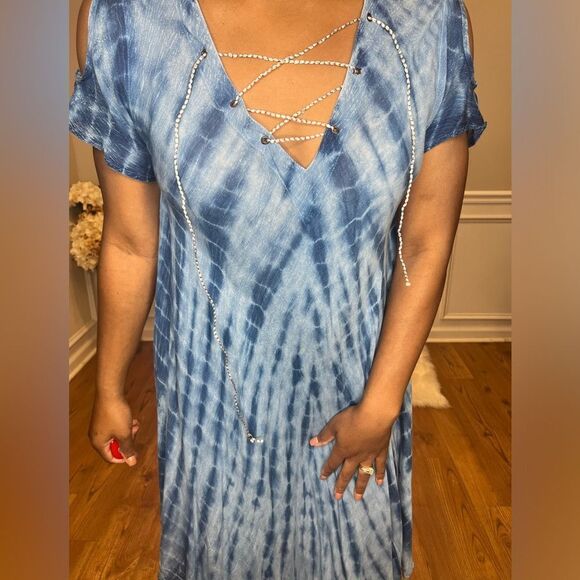 Tie dye swim cover up - Picture 4 of 6